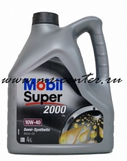 Масло моторное MOBIL Super 2000 10W-40 4л