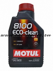 Моторное масло MOTUL 8100 Eco-clean C2 5w-30 (1л) (Франция)